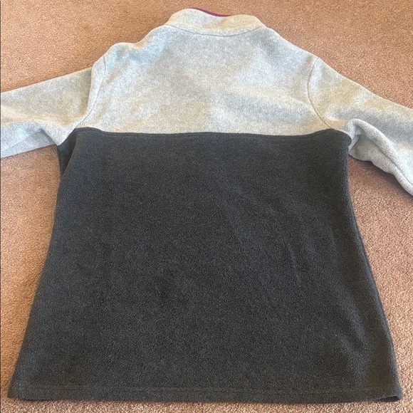 Columbia Three Lakes 1/2 snap pullover sweatshirt medium EUC - Picture 3 of 3